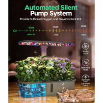 LetPot LPH-Air Smart Hydroponic Garden Kit with WiFi & Adjustable Grow Light