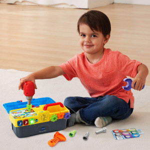 VTech Drill and Learn Toolbox – Interactive Kids’ Tool Playset