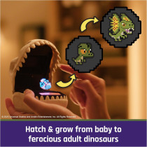 BITZEE Jurassic World Interactive Dinosaur Toy with 25 Dinosaurs & Touch Reactions