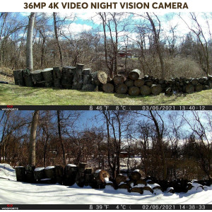 WOSPORTS 48MP 4K Trail Camera with Night Vision & IP66 Waterproof