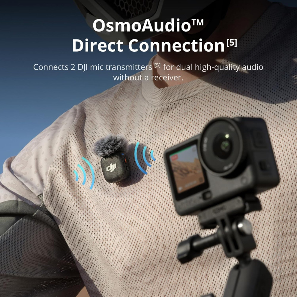 DJI Osmo Action 6 Enhanced Combo: 4K Action Camera with Dual Batteries