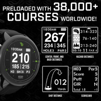 Izzo Golf Swami GPS Watch with Smart Club Suggestions & Personalized Tips