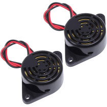 2 PCS 12V Piezo Buzzer 100dB Alarm for Motorcycle Car Golf Cart