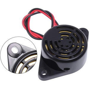 2 PCS 12V Piezo Buzzer 100dB Alarm for Motorcycle Car Golf Cart