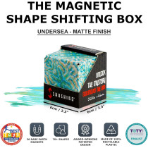 SHASHIBO Shape Shifting Box – Award-Winning Fidget Toy Undersea Gift