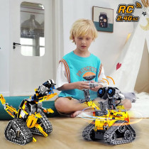 HOGOKIDS Robot 5-en-1 RC & APP STEM Jouets Enfants 6-12+