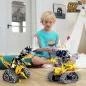 HOGOKIDS Robot Construction 5-en-1 Télécommandé & APP Contrôlé - Jouet STEM 520 pcs pour Enfants 6-12+ ans