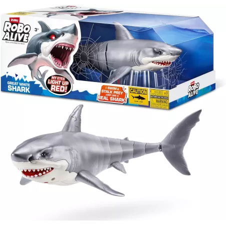 Requin Robo Alive Zuru Série 1 - Jouet lumineux piscine