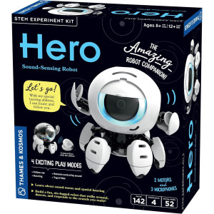 Thames & Kosmos Hero Sound-Sensing Robot Kit – Build & Learn STEM Play