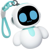 ENERGIZE LAB Eiliko Aquamarine – Tiny AI Charm Robot Pendant Toy