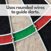 Viper GLD Shot King Steel Tip Dartboard Set with 6 Darts & Rotating Ring