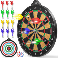 Magnetic Dart Board for Kids – Indoor Outdoor Game & Party Gift Ages 3-12