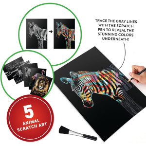 Abacus Brands VR Animals Gift Box - Interactive STEM Book for Kids 8+