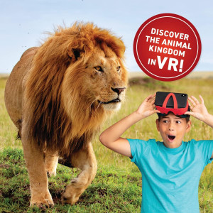 Abacus Brands VR Animals Gift Box - Interactive STEM Book for Kids 8+