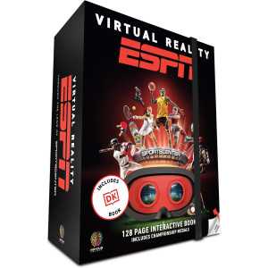 Boîte Cadeau VR Abacus Brands ESPN - Livre Illustré Interactif et Activités STEM Educatives
