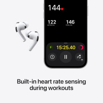 Apple AirPods Pro 3 - Wireless Earbuds with Noise Cancellation & Heart Rate