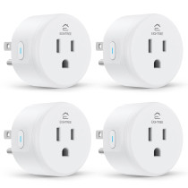 EIGHTREE Smart Plug 4-Pack - WiFi Socket with Alexa & Google Home