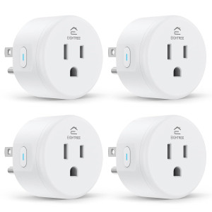 EIGHTREE Smart Plug 4-Pack - WiFi Socket with Alexa & Google Home