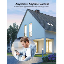 Govee Dual Smart Plug 4-Pack, WiFi & Bluetooth, Alexa & Google Ready