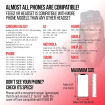 FEEBZ 3D VR Headset 2.0 for Kids with Android Remote – iPhone & Android