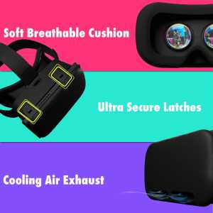 Casque VR Orzly pour Nintendo Switch & Switch OLED - Lentilles réglables