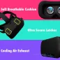 Casque VR Orzly pour Nintendo Switch & OLED avec Lentille Ajustable - Édition Cadeau Noire