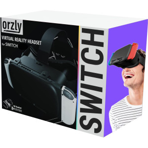 Casque VR Orzly pour Nintendo Switch & Switch OLED - Lentilles réglables