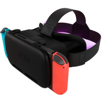 Orzly VR Headset for Nintendo Switch & OLED – Adjustable Lens, Black
