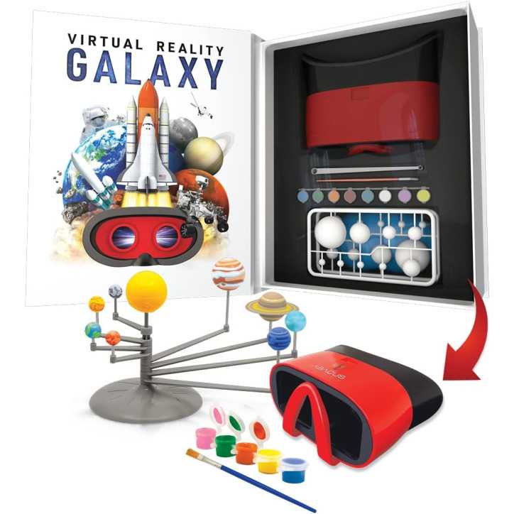 Abacus Brands Virtual Reality Galaxy Gift Box – Interactive VR Book & STEM Learning Activity Set