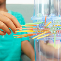 Mattel KerPlunk Kids Game – Easy Family Fun for 2-4 Players