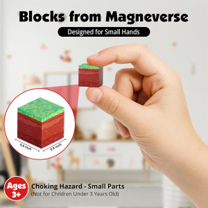 200 PCS Magnetic Blocks - STEM Building Toys for Kids Age 3+