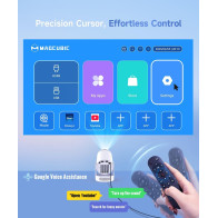 Magcubic Mini Projector 4K WiFi 6 Bluetooth 5.4 Portable with 5W Speaker