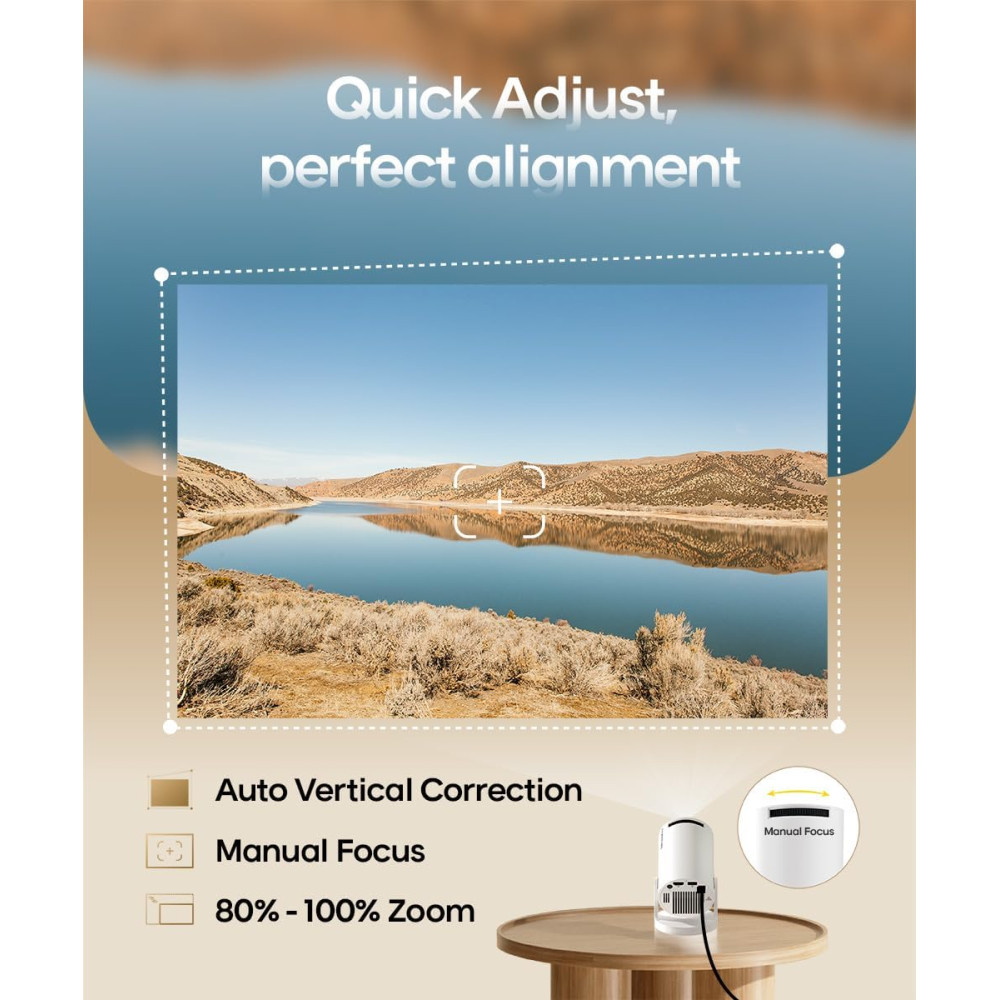 Projecteur Magcubic HY300PRO 2025 4K WiFi Bluetooth Portable