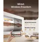 Magcubic 2025 HY300PRO Mini Projecteur 4K Portable WiFi Bluetooth Auto Keystone Rotation 180° Android 14