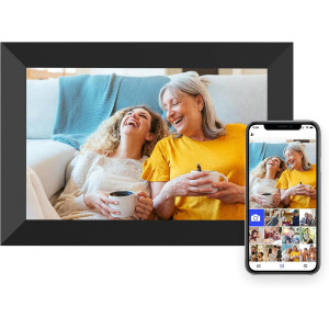 10.1 WiFi Digital Picture Frame - HD Touchscreen, Remote Photo Sharing