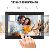 10.1 WiFi Digital Picture Frame - HD Touchscreen, Remote Photo Sharing