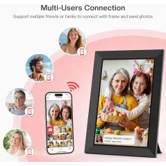 Cadre Photo Numérique Frameo 10,1 WiFi HD IPS 32GB