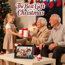 Frameo 10.1 WiFi Digital Photo Frame with HD Touchscreen & 32GB Memory