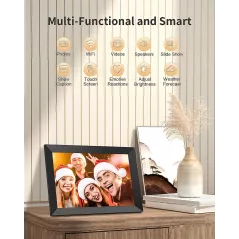 Cadre Photo Numérique Frameo 10.1 WiFi HD IPS Tactile