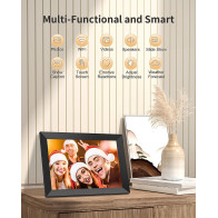 Frameo 10.1 Digital Photo Frame w/ WiFi, Touchscreen & Instant Sharing