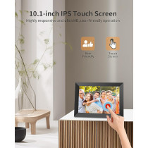 Cadre Photo Numérique Frameo 10.1 WiFi HD IPS Tactile