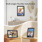 Frameo 10.1 Smart WiFi Digital Photo Frame, 1280x800 HD IPS Touchscreen, Auto-Rotate, Wall Mountable