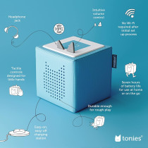 Toniebox Starter Set Puppy Bleu - Audio Enfant Éducatif