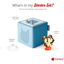 Toniebox 1 Audio Player Starter Set - Playtime Puppy Light Blue