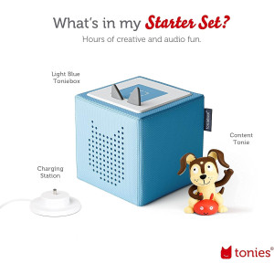 Toniebox 1 Audio Player Starter Set - Playtime Puppy Light Blue
