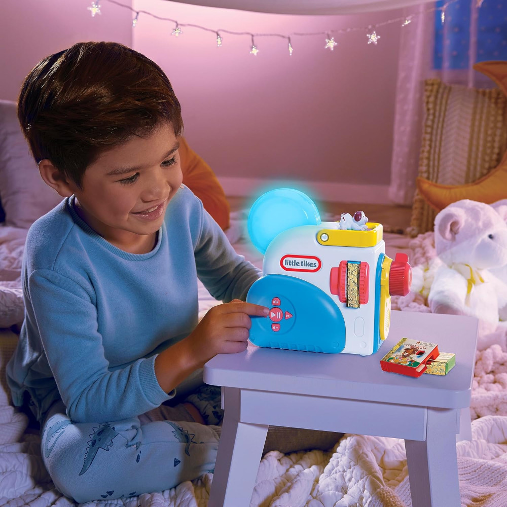 Little Tikes Story Dream Machine Set - Audio, Books & Nightlight for Kids