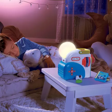 Little Tikes Story Dream Machine Starter Set avec livres, audio, veilleuse et jouet pour enfants 3+ ans