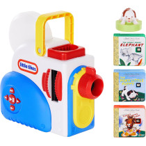 Little Tikes Story Dream Machine Set - Audio, Books & Nightlight for Kids