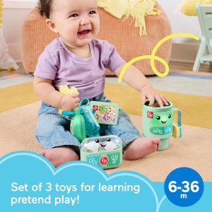 Fisher-Price Laugh & Learn Gift Set: 3 Electronic Toddler Toys (6+ Months)