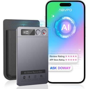AI Voice Recorder & Note App - AI Noise Cancellation, 152 Languages, 64GB